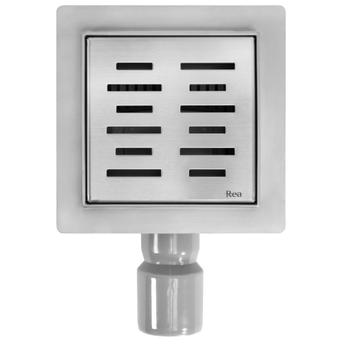 Linear drainage REA LINE Nickel Brush 12x12