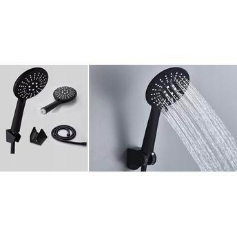 Mango de ducha Black Mat