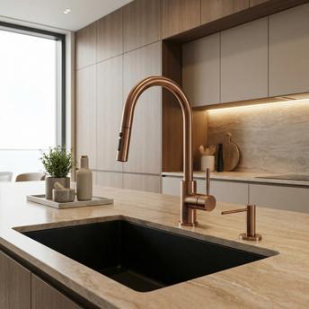 Dozator za tekući Rea DEX Brush Copper