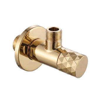 Ugaoni ventil Diamond 03 1/2" x 3/8" Gold