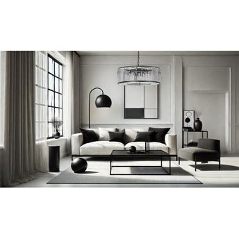 Lampa kryształowa wisząca APP1651-6CP Black