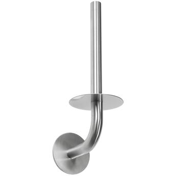 Portarrollos de papel higiénico Nickel brush INOX 322220 DUO