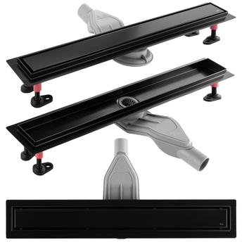 REA Neox Superflow Dreno Linear Preto 60