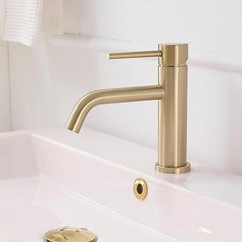 Bathroom faucet Rea Lungo  Gold Brush