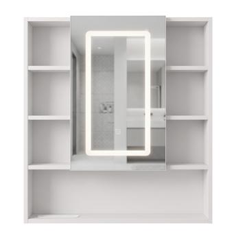 Szafka z lustrem LED Rea Luna 70x80cm