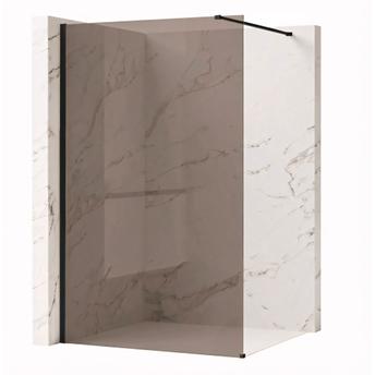 Kabina prysznicowa Walk-In Rea Flexi Brown / Black 100