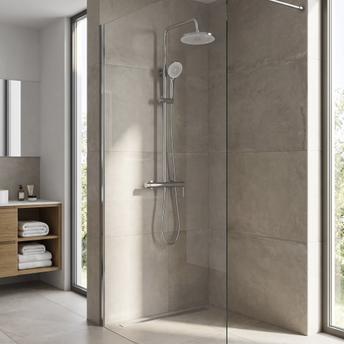Tuš set Rea Foss Clif Brush Nickel