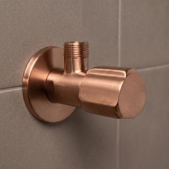 Kutni ventil 02 1/2" x 3/8" Brush Copper