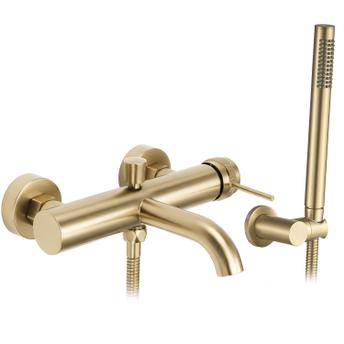 Bathroom faucet REA Lungo Grip Brush Gold