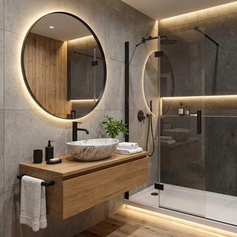 Умивальник на стільницю Rea Sofia Stone Marmur