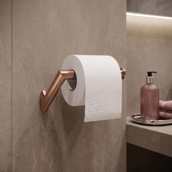 Toilet paper holder Will Brush Copper