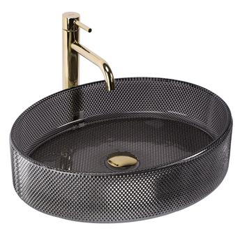 Nadgradni umivaonik REA Mirella Black