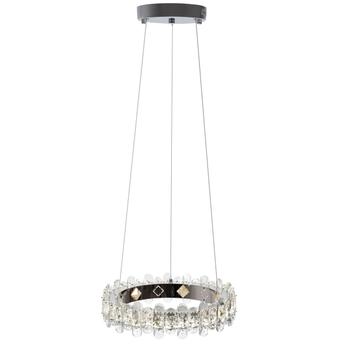 Kryształowa Lampa Sufitowa LED APP1041-CP + pilot