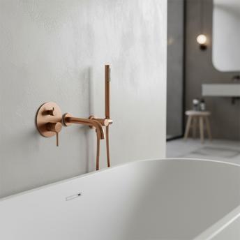 Смеситель для ванны Rea Lungo Brush Copper + Box