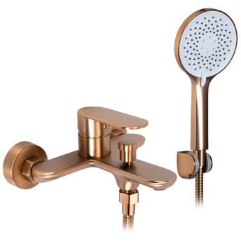 Bath faucet REA DROP Brush Copper