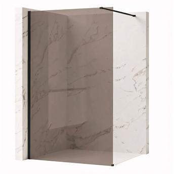 Kabina prysznicowa Walk-In Rea Flexi Brown / Black 120