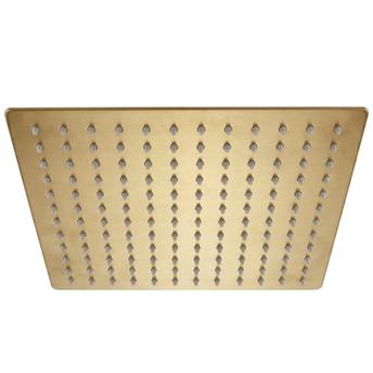 Квадратен душ пита REA JS-P015BG 30cm Brush Gold