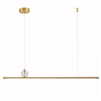 Люстра LED APP1778-CP Brush Gold