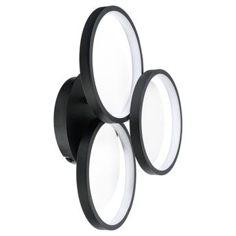 Lampa ścienna kinkiet LED APP1919-W Czarna