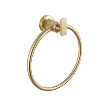 Bathroom hanger Ring 81307 Rivo Brush Gold