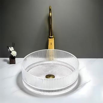 Умивалник за плот Rea Ingrid 36 Transparent