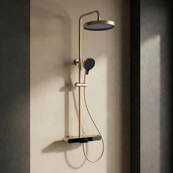 Shower set REA Farel Brush Gold