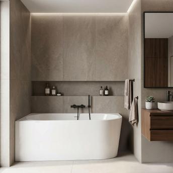 Ακρυλική Γωνιακή Μπανιέρα SYDNEY BELLANTO ΑΡΙΣΤΕΡΑ 150εκ