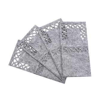 Pokrowiec na sztućce Świateczny 4 szt KF357-4G