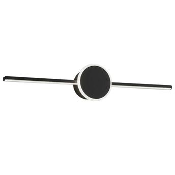 KINKIET ŁAZIENKOWY LED ROUND BLACK 60CM APP849-1W