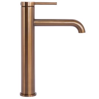 Bathroom faucet Rea Spot Brush Copper High