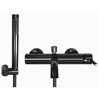 Bathroom faucet Rea Lungo Black metallic