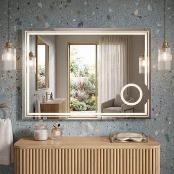 Ogledalo LED 80x60cm HAVEN