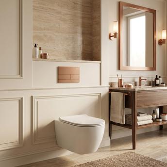 Ugradni Set za WC Slim 024N sa T Brush Copper Tipkom