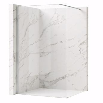 Kabina prysznicowa Walk-In Rea Flexi Transparent / Chrome 90