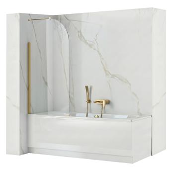 Zavjesa za kadu Rea Travis Gold Brush 80