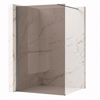 Tuš zaslon Rea Flexi Brown / Titan 100