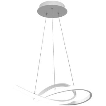 Lampa Sufitowa Wisząca Ring Nowoczesna LED + Pilot APP392-CP Biała