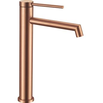 Rubinetto da lavabo Rea FOSS Brush Copper HIGH