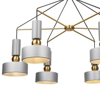 Lampa Sufitowa Wisząca Metalowa APP661