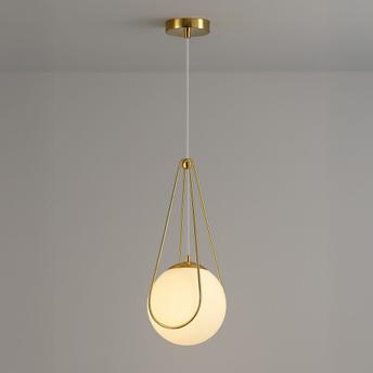 LAMPA SUFITOWA WISZĄCA APP1793-1CP 20cm Złota