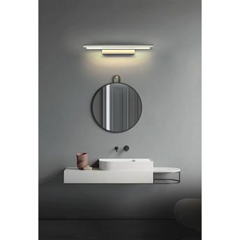 LAMPA KINKIET ŁAZIENKOWY LED 40CM APP839-1W FLAT Chrom