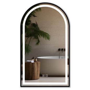 Zrcadlo LED 60x100cm DASH BLACK