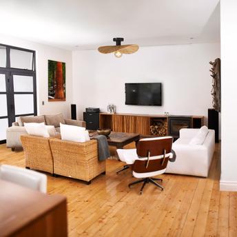 LAMPA SUFITOWA APP1827-1CP NATURE BLACK