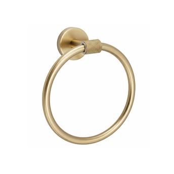 Bathroom hanger Ring 5710 Galo Brush Gold