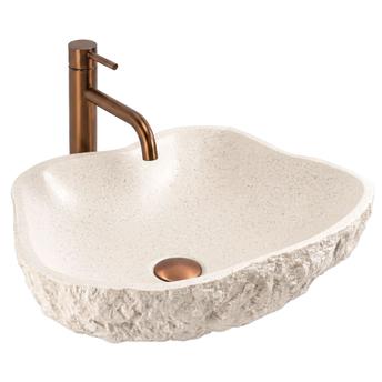 Aufsatzwaschbecken Rea Isla Warm Beige