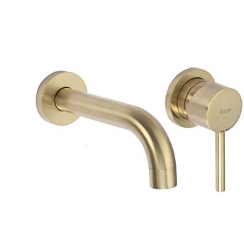 Wall Mounted faucet Rea Lungo Gold Mat + BOX