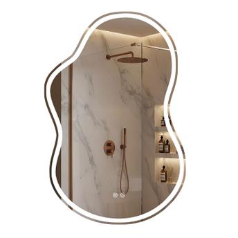 ZIDNO LED OGLEDALO LED UNO 80x55 cm