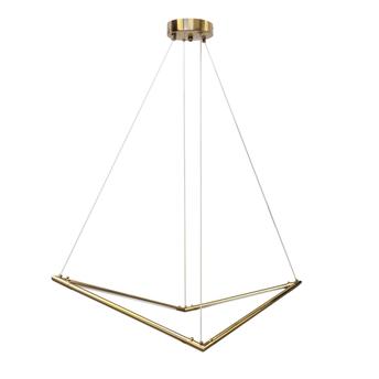 Lampa wisząca LED APP1776-CP Złota Szczotkowana