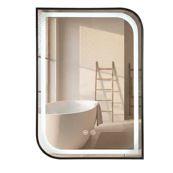 Ogledalo LED ZONE 80X60 BLACK