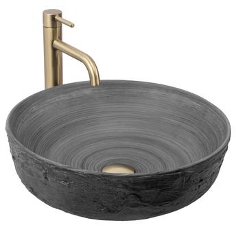 Aufsatzwaschbecken Rea Babilon Silver